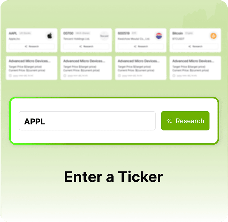 Enter a Ticker