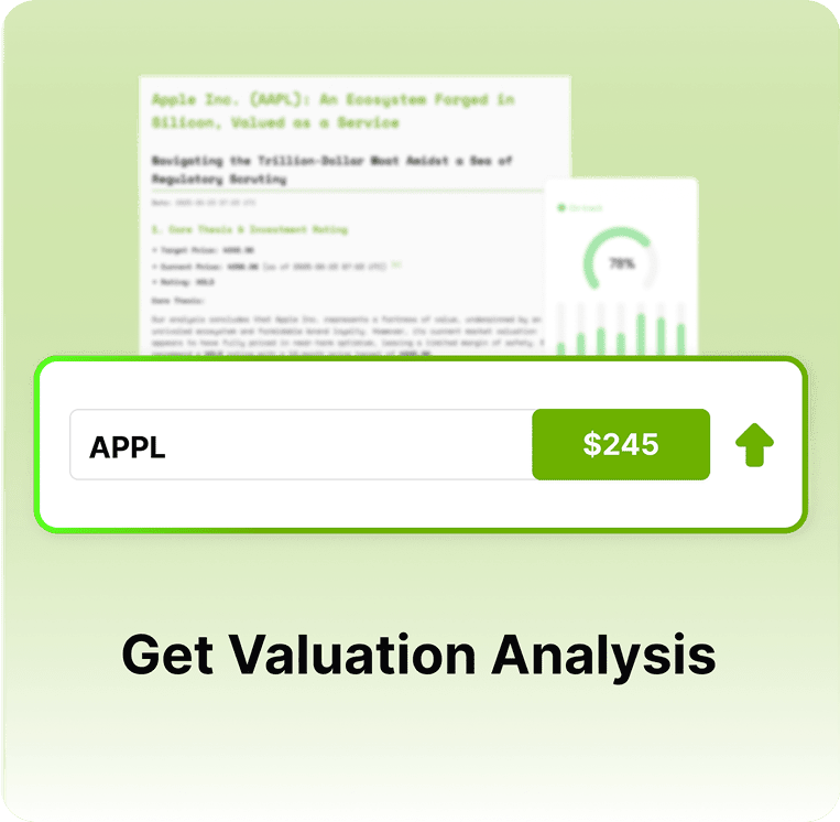 Get Valuation Analysis
